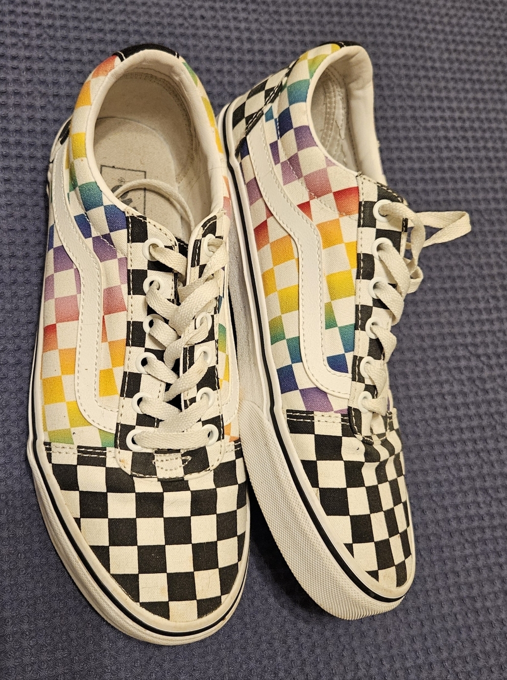 Vans Multicolor Checkered Sneakers